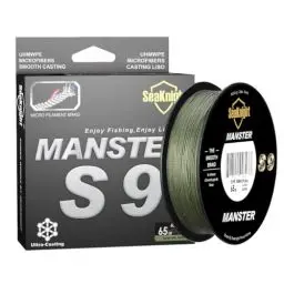 Produktbild: SeaKnight X9 9 Fach Angelschnur Geflochten Salzwasser 150M/300M/500M PE Geflochtene Angelschnur 9 Stränge Super Stark Karpfen Angelschnur Forelle 17-80LB