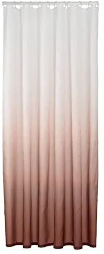 Produktbild: Sealskin Blend Duschvorhang 180x200 cm Dunkelrosa/Weiß, Sonstige