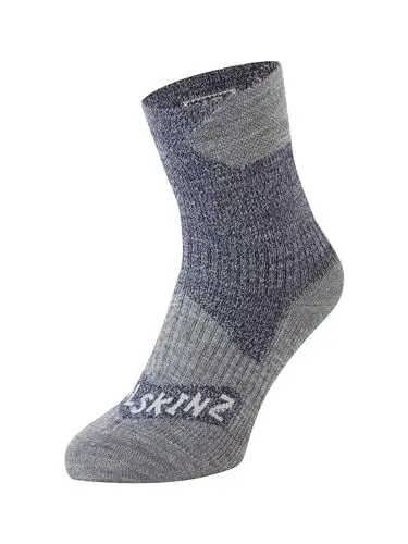 Produktbild: SealSkinz Unisex Socken All Weather Ankle Socken, navy/grau, M, 2019088312