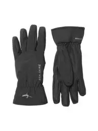 Produktbild: Sealskinz Unisex Allwetter Wasserdichter Leichtgewichtiger Handschuh – Schwarz, L