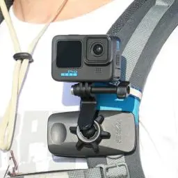 Produktbild: SEASKY Vlog Rucksack-Gurt-Halterung, Clip-Klemme, magnetisch, multifunktional, für GoPro Hero12/11/10/9, DJI Action 4/3/2, Insta360, X4, X3, X2, RS, Go3, 2, Sportkamera, Zubehör, Tennis, Basketball,