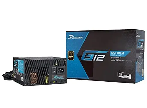 Produktbild: Seasonic G12 GC-850 Watt Fully Wired 80+ Gold PSU/Power Supply