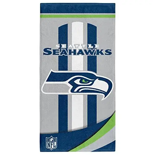 Produktbild: Seattle Seahawks NFL Duschtuch Handtuch Strandtuch Beach Towel ** Extreme ** in 75 x 150 cm