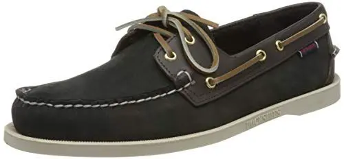 Produktbild: Sebago Herren Portland Spinnaker NBK FGL Bootschuhe, Black-Dk Brown, 39 EU