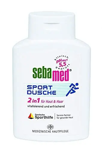Produktbild: SEBAMED Sport Dusche 2 in 1, Shampoo & Duschgel, für Männer und Frauen, schonende Reinigung für sportstrapazierte Haut, ohne Mikroplastik, 200 ml