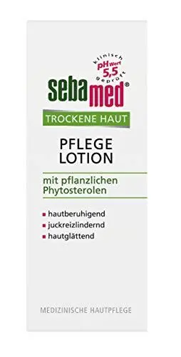 Produktbild: SEBAMED Trockene Haut Pflege Lotion, lindert wirksam Hautreizungen und stellt die natürliche Feuchtigkeitsbalance der Haut wieder her, 200 ml (1er Pack)