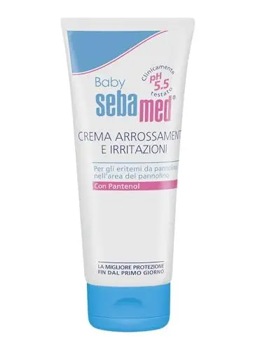 Produktbild: Sebamed Baby Pomada Tratante 100ml, Calma las irritaciones de la zona pañal o escoceduras y protege la piel frente a futuras irritaciones
