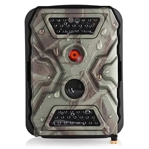 Produktbild: SECACAM Wild-Vision - Wildkamera Fotofalle Full HD Bewegungsmelder Nachtsicht Tierkamera Wildtierkamera Infrarot Outdoor, 1080p