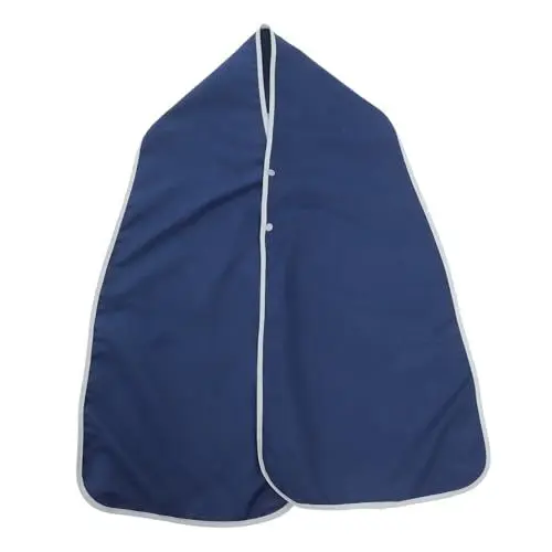Produktbild: SECFOU Lätzchen Schal Sauberkeit Barriere Schürze Für Ältere Menschen Bequemer Fütterungsschutz Fütterungsschürze Senioren Essbezug Kleidungsschutz Ernährungszubehör Polyester
