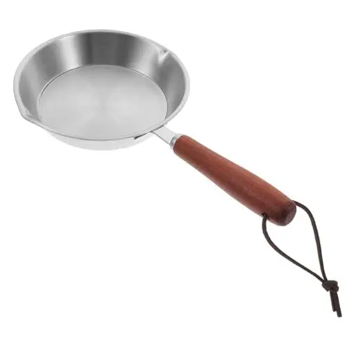 Produktbild: SECFOU Edelstahl Mini Topf Bratpfanne Deckel Omelett Pfanne Frühstück Pfanne