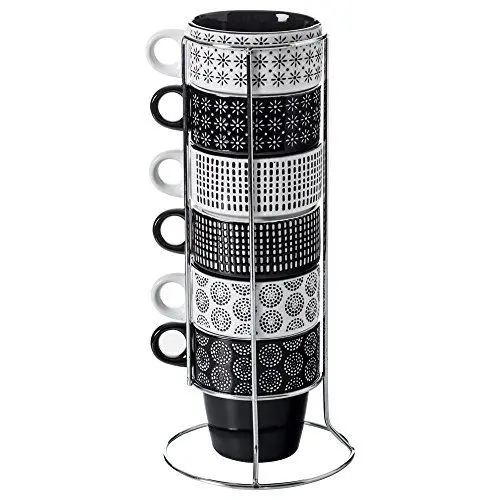 Produktbild: SECRET DE GOURMET 6 stapelbare Becher aus Metall