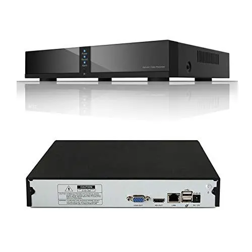 Produktbild: Seculink 16-Channel 4K/8MP Cloud NVR Netzwerk-Videorekorder 3840x2160P H.265 Compression P2P-Fernbedienung Motion Detection