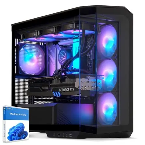 Produktbild: Sedatech Advanced Gaming PC Wasserkühlung Full Vision • AMD Ryzen 9 7900X • RTX4070 Super • 32GB DDR5 • 2TB SSD M.2 • Windows 11