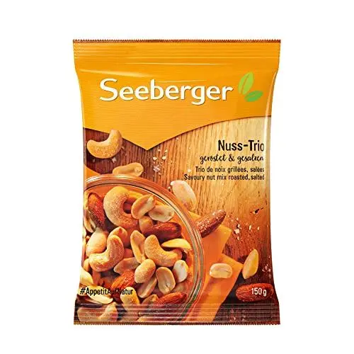 Produktbild: Seeberger Nuss-Trio (1 x 150 g)