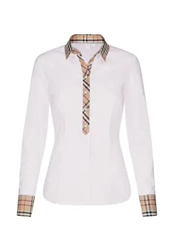 Produktbild: Seidensticker Damen Bluse - City Bluse - Hemdbluse - Regular Fit - Langarm - Uni - Stretch
