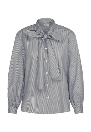 Produktbild: Seidensticker Damen Schluppenbluse Bluse, Marineblau, 42