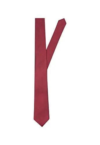 Produktbild: Seidensticker Herren Krawatte, Rot (48 Uni Bordeaux), One Size