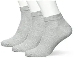 Produktbild: Seidensticker Herren Sneaker Socken, Hellgrau, 39 EU