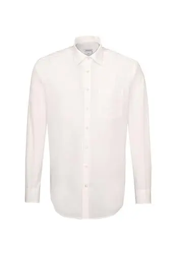 Produktbild: Seidensticker Herren Vanlig Business Shirt, Beige (21 Ecru), 42 EU
