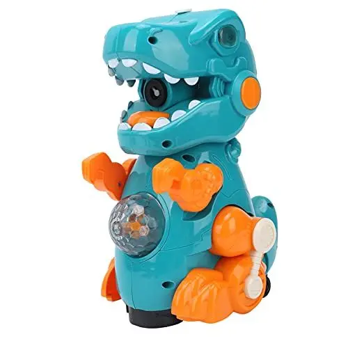 Produktbild: Seifenblasenmaschine, Dinosaurier-Blasengebläsemaschine mit LED-Lichtblasenmachern für