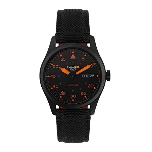 Produktbild: Seiko 5 Sports Herrenuhr Automatik Schwarz SRPH33K1