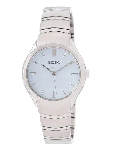 Produktbild: Seiko Damen Analog Japanisches Quarzwerk Uhr mit Edelstahl Armband SUR549P1