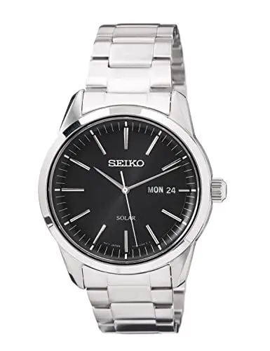 Produktbild: Seiko Herren-Uhr Quarz Edelstahl mit Edelstahlband SNE527P1