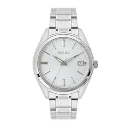 Produktbild: Seiko Herren-Uhr Quarz Edelstahl mit Edelstahlband SUR309P1