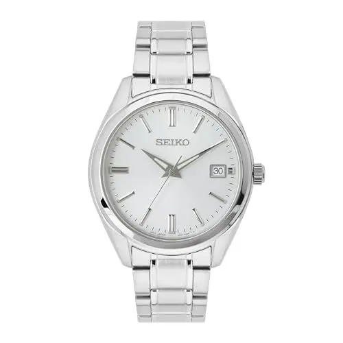 Produktbild: Seiko Herren-Uhr Quarz Edelstahl mit Edelstahlband SUR309P1
