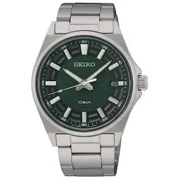 Produktbild: Seiko Herren-Uhr Quarz Edelstahl mit Edelstahlband SUR503P1, Silber