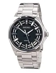 Produktbild: Seiko Herren-Uhr Quarz Edelstahl mit Edelstahlband SUR505P1