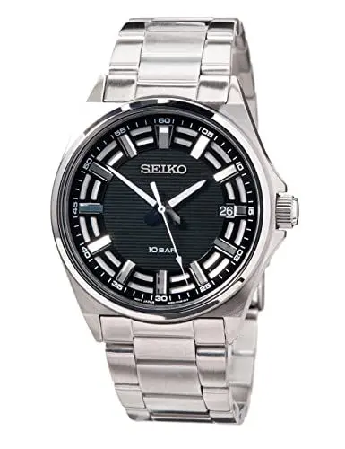 Produktbild: Seiko Herren-Uhr Quarz Edelstahl mit Edelstahlband SUR505P1