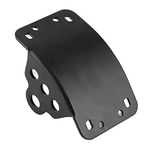 Produktbild: Seitlich Montiertes Nummernschild-Rücklicht-Halterungsset, Modulares Design für Cruiser Bobber Chopper-Motorräder mit 3/4-Zoll-Achsen