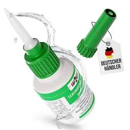 Produktbild: Sekundenkleber hochfest mittelviskos 50g - extra starker Cyanacrylat Kleber - wasserfest, Aquarium Pflanzen geeignet, hitzebeständig, Industriequalität - Spezial Verschluss Top2Glue (1 Flasche)