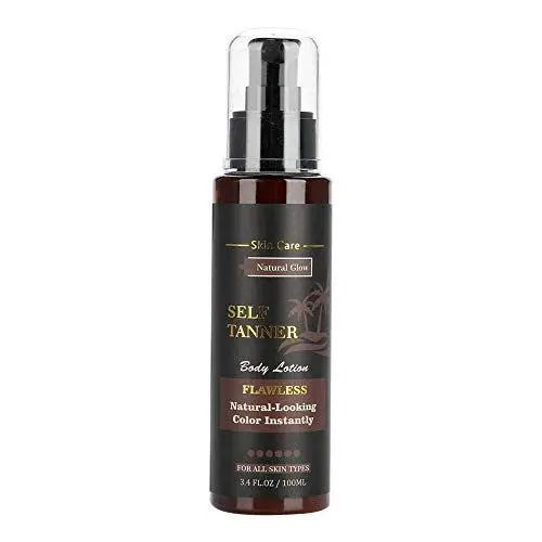 Produktbild: Selbstbräuner-Körpercreme, Selbstbräuner, langanhaltende, feuchtigkeitsspendende, sonnenlose Bräunungslotion, Körpercreme, Sonnenbank-Bräunungsbeschleunigercreme, sonnenlose