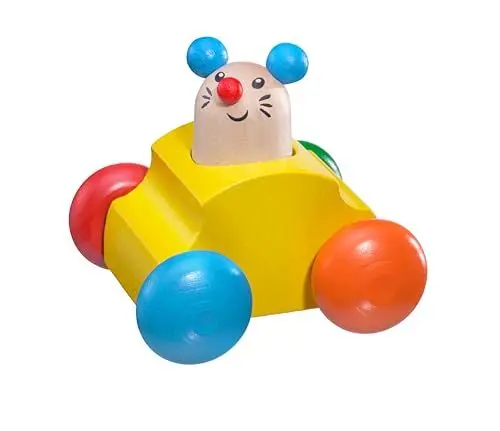 Produktbild: Selecta 61048 Topeto, Quiekfigur und Greifling, 7 cm