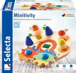 Produktbild: Selecta 62036 Minitivity, Motorikspielzeug, 1 Jahr to 3 Jahre, aus Holz, 14 cm