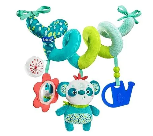 Produktbild: Selecta Baby 61077 Tulips Garden, Activity Spirale Tulip, 34 cm, bunt