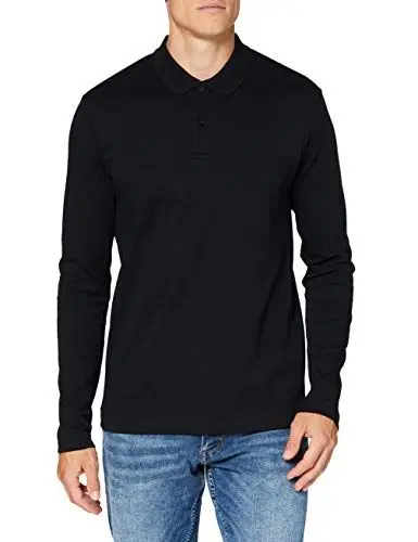 Produktbild: SELECTED HOMME Herren SLHPARIS LS Polo B NOOS 16075838, Black, S
