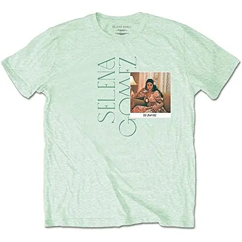 Produktbild: Selena Gomez T Shirt Polaroid Logo Nue offiziell Herren Grün L