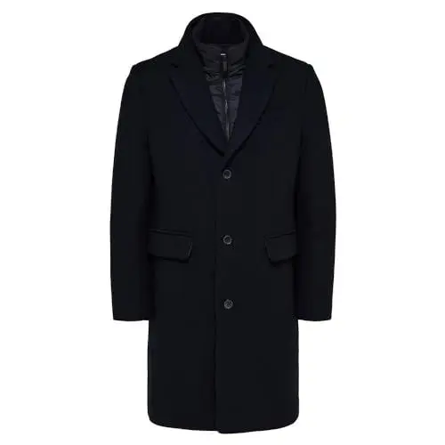 Produktbild: SELETED HOMME Herren SLHJOSEPH Wool Coat NOOS Langmantel, Schwarz, M