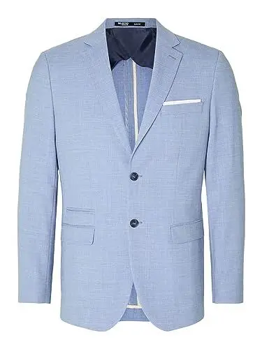 Produktbild: SELETED HOMME SLHSLIM-Oasis Linen BLZ NOOS
