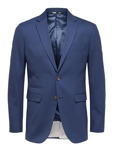 Produktbild: SELETED HOMME Men's SLHSLIM-Neil BLZ B NOOS Sakko, Blue Depths, 58