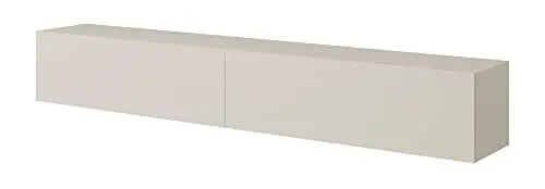 Produktbild: Selsey TV Schrank Board Sideboard Fernsehtisch Fernsehschrank 200 cm Hängend Graubeige Bisira