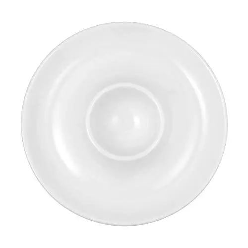 Produktbild: Seltmann Weiden 001.686281 Trio weiß Eierbecher mit Ablage, Porzellan