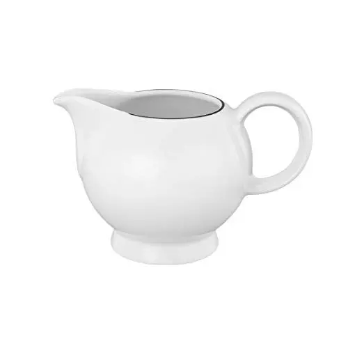 Produktbild: Seltmann Weiden Milchkännchen 0,23 L - Lido, Hartporzellan, Schwarz, 12.8 x 8.5 x 8.2 cm