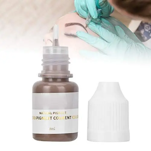 Produktbild: Semi permanente Tätowierfarbe, Semi permanente Microblading Pigment Tätowierfarbe Permanent Make up Tinte Schnellere Färbung Lippentätowierung Make up Tinte Microblading Pigment