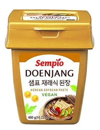 Produktbild: Sempio Doenjang (460g) - Koreanische Sojabohnenpaste, Umami-Geschmack. Traditionelle authentische Miso-Sauce. Vegan, ohne Konservierungsstoffe