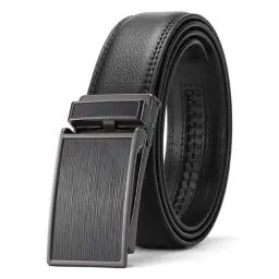 Produktbild: SENDEFN Gürtel Herren, Ledergürtel herren, Gürtel Ratsche Automatikschließe für Herren Jeans und Business Anzug, Breit 35mm,Größe Einstellbar Belt
