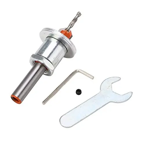 Produktbild: Senkbohrer-Set, verstellbare Begrenzung, Elektrowerkzeug-Aufsatz aus legiertem Stahl für Holz und Metall